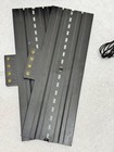 Vtg Aurora Slot Car Parts Lot - 2 Tracks 1520 4 Controllers 18v Power Pack Dc-2