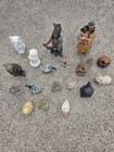 Lot Of 18 Vintage Collectible Figurines Animals  Native People Others 
