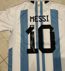 Argentina Copa America 2024 Lionel Messi Signed Autographed Jersey Beckett Bas
