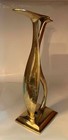 Antique Solid Brass Shoe Shine Stand - Barbershop Decor - 1930 s