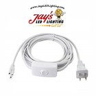 1 5ft  3ft  6ft 3 Prong Power Cords For Use With T5 t8 Led Integrated Lights