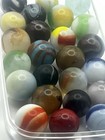 Variety Lot Of 24 Vintage Glass Marbles Very Nice  57   - 67   