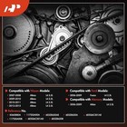  87 95 Inch Micro-v Aramid Cord Serpentine Drive Belt Compatible With Nissan 