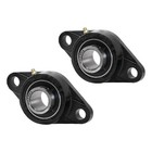 Ucfl206-20 Flange Bearing 1-1 4  Bore  2-bolt Self-aligning  Solid Base  qty 2 