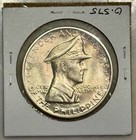 1947 S Philippines 1 Peso  douglas Macarthur  Silver Coin - Km 185