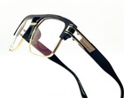 Fashion New Shades Oversize Retro Square Hip Hop Black Gold Designer Sunglasses
