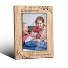 Grandparents Picture Frames  Grandkids Photo Frame  Vertical Grandparent 2