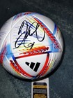 Angel Di Maria Signed Official World Cup Soccer Ball Argentina Champ Jsa Auth