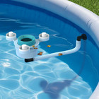 Floating Pool Skimmer For Above Ground Pools With Removable Basket