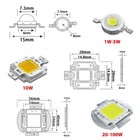  High Power Led Chip Warm Cold White Lighting Beads 3w 10w 50w 100w Integrated 