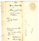 1858 Lake County  Ohio Court Petition Ezra Tuttle Vs  Alvan Nash Promissory