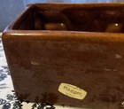 Royal Haeger Pottery Planter Very Western Charm W Saddle On Front In Brown