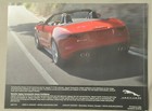 Jaguar 2013 F-type Accessories Brochure 21 Pages  11  X 8 5  New