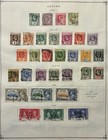 Loaded Ceylon Collection On Vol  1 Scott Intl Album Pages 1857-1940 Cat  230 