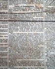 Very Rare Austin Tx Capital Of Texas Civil War Transparent Sheet 1863 Newspaper