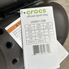 Crocs Offroad Sport Clogs Womens 11 Mens 9 Outdoor Hiking Fisherman Sandal Brown