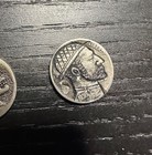 Lot Of 2 Buffalo Hobo Nickels Indian Skull Hand Carved - Engraved Us Nickel  3