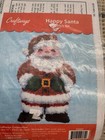 New Vintage Craftways Latch Kit Happy Santa Mrs  Claus 17x27    Christmas W  Hook 