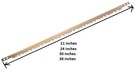 Bahco Bow Saw Blade  Green Wood  raker   Replacement Blades 