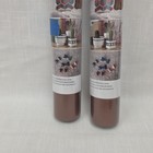 Lot Of 2 Cricut Pebbled Faux Leather Sheets Copper 12  X 24  New Sealed Craft Vi