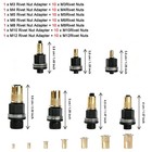 77 Manual Rivet Nut Tool Kit M3-m12 Carbon Steel Threaded Inserts For Auto   Diy