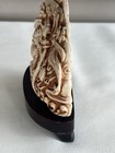 Old Chinese  Dragon Soapstone Carving Statue