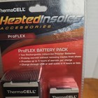 Thermacell Heated Insoles Proflex Battery Pack Charger With 2 Batteries