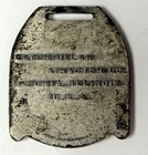 Vintage Caterpillar Tractor Watch Fob Peoria Illinois Crawler Dozer Advertising