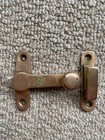Reclaimed  Victorian Brass Sash Window Latch Lock Fastener Catch Old