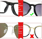 Eyeglass Glasses Nose Pads  Stick On Anti-slip Adhesive Glasses Nose Piece soft