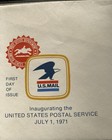 Inaugurating The United States Postal-first Day Of Issue-july 1 1971 - Envelope
