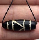 Authentic Ancient Etched Carnelian Unique Pattern Bead