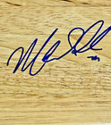 Unc Basketball Autographed  Auto Signed Floorboard Marvin Williams   Hawks