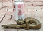 Signed Original Nudes Female Yoga Master Bronze Sculpture Statue Figure Deco Nr