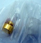 Nib Vintage Clare-bell Brass Wired Table Lamp 1 12 Dollhouse Miniature Light