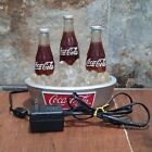 Vintage Coca Cola Light Up Bottle Fountain Stand Coke On Ice