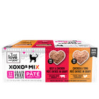 Xoxos - Chicken beef Pate Variety Grain Free Canned Cat Food  3 Oz Cans 12 Pack 