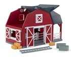 20-piece Wooden Animal Barn Toy Set - Farm Animals  Play Fence  Educational Fun