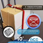 Usa 2 Pack 1  X 10ft Cam Buckle Endless Lashing Strap For Motorcycle Bicycle