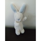 Little Jellycat Bashful Bunny Cream Blue Ears Nose Tail Plush Rabbit Jcinc2428sh