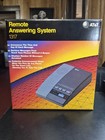 Vintage At t 1317 Remote Answering System Machine Two Tone Gray Cib Complete Box