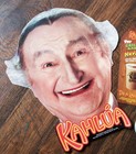 Vintage Grandpa Munster Al Lewis Kahlua Mudslide Mask Store Bar Display Button