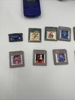 Gameboy Lot Includes 11 Games Bag Case Purple Gameboy Color