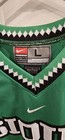 Nike Hockey Sz Large Green North Dakota Fighting Sioux Hockey Jersey Rare  4 
