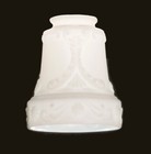4 5w Revival Laurel 2    Neck Shade Light Cover Opal Glass
