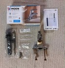 Moen Adler Ws84503 Chrome Bathroom Sink Faucet 4    Centerset W  Drain Open Box