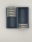 1oz Silver Round Capsule Storage Box 26 Slot Coin Holder 3d Printed Pla