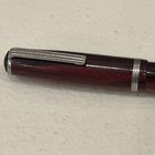 Vtg Esterbrook Fountain Pen Red Stripe  5   9128 Nib  Made In Usa As Is Untested