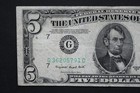 1950 C  5 chicago  Federal Reserve Note significant Circulation f-1964g error