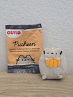 2026 Gund Pusheen Halloween Mystery Plush Clip Gray Cat W pumpkin  read 